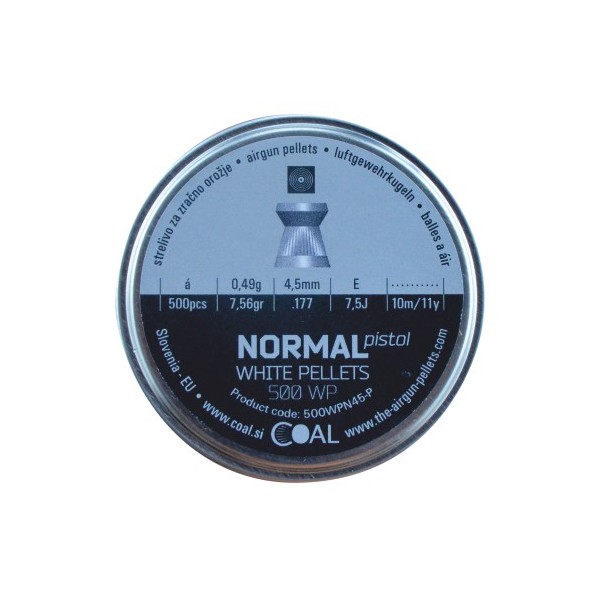 COAL ΔΙΑΒΟΛΟ 500WP NORMAL RIFLE ΕΠΙΠΕΔΑ 4.5mm (0,52grs)