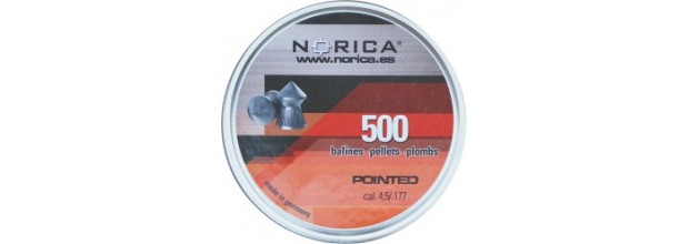 NORICA POINTED H&N ΜΥΤΕΡΑ 4.5mm (0.56grs) 500τεμ.