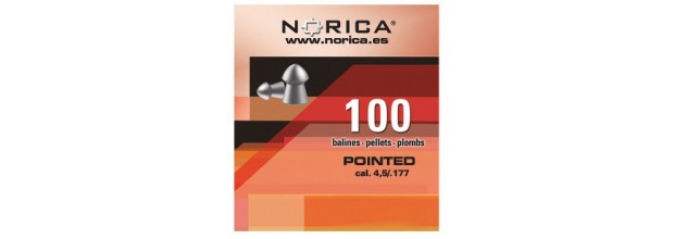 NORICA POINTED ΜΥΤΕΡΑ 4.5mm (0.60grs)