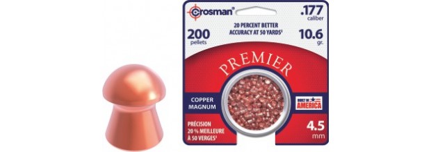 CROSMAN COPPER MAGNUM DOMED 5.5mm (15,9grs)