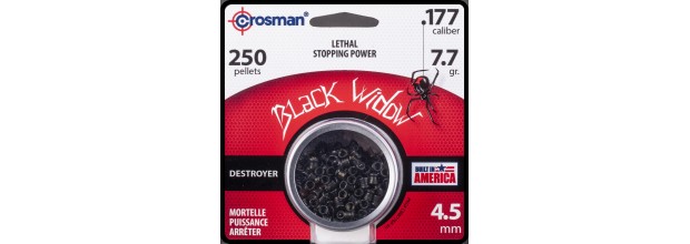 CROSMAN BLACK WIDOW 4.5mm (7.7grs)