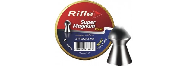 RIFLE SUPER MAG.HEAVY SB ΣΤΡΟΓΓΥΛΑ 5.5mm (19,90grs)
