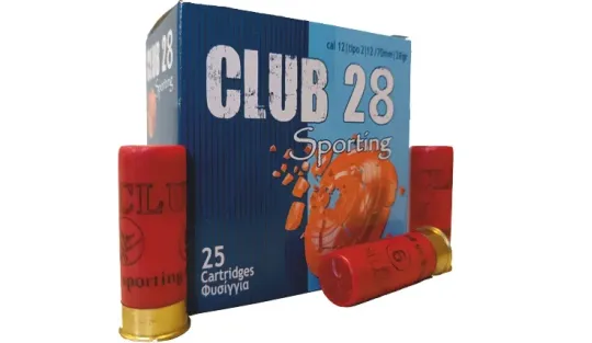 CLUB SPORTING C12 CLUB SPORTING C12 28gr Φυσίγγια Club Sporting 28g...